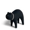 Miya Company T-Lab Wooden Animal - Cat Black | Cats