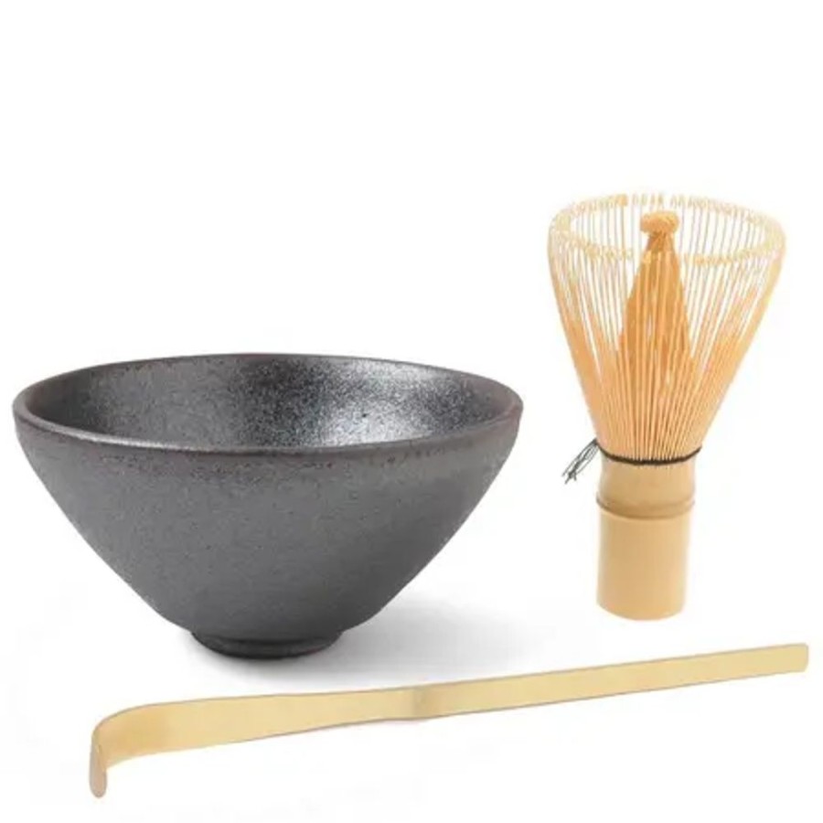 Miya Company Matcha Set Natsume Black | Matcha Bowls & Accessories