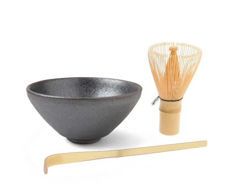 Miya Company Matcha Set Natsume Black | Matcha Bowls & Accessories