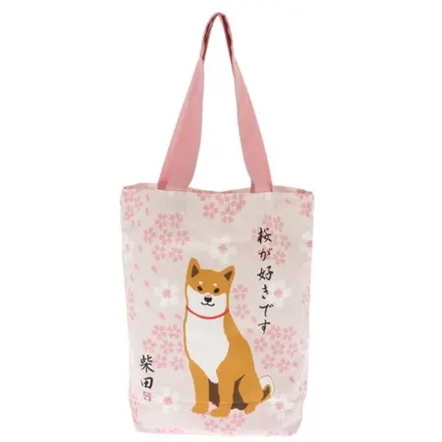 Miya Company Tote Bag Shiba Sakura | Dogs