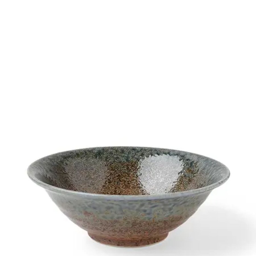 Miya Company Blue Sand Crackle Bowl 7-5/8" | Medium Bowls