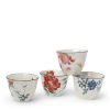 Miya Company Floral Summer 7 Oz. Teacup Set | Cup/Mug Sets