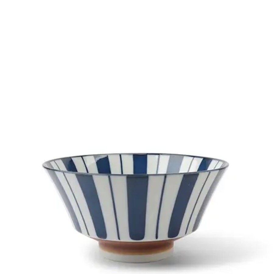 Miya Company Blue White Ramen Bowl 7" Tokusa | Ramen Bowls