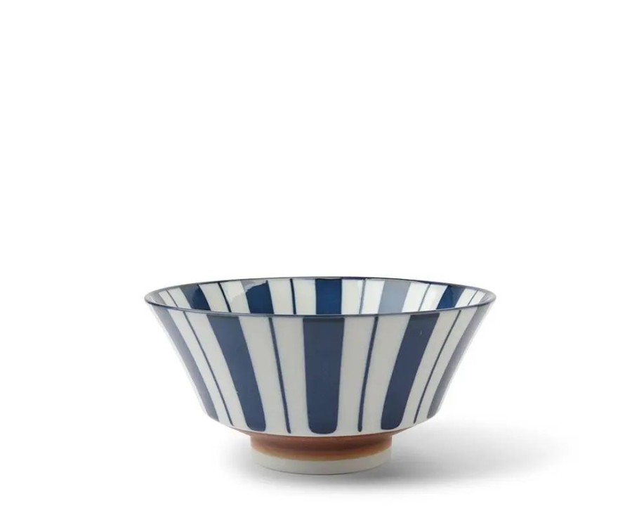 Miya Company Blue White Ramen Bowl 7" Tokusa | Ramen Bowls