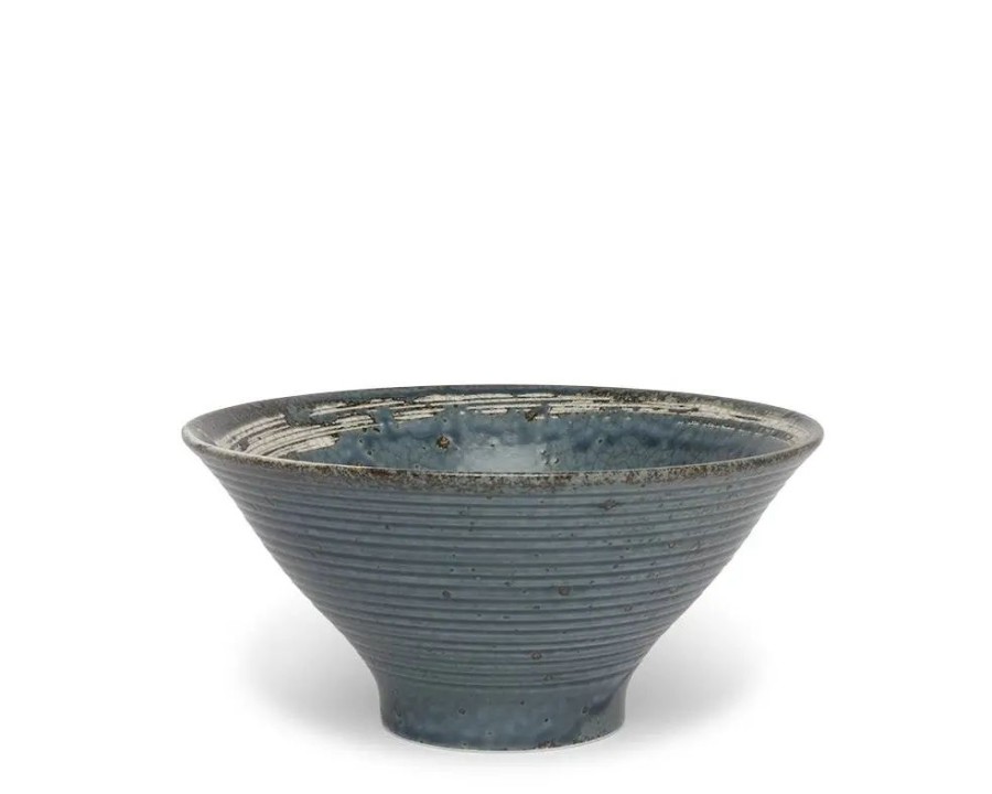 Miya Company Enso Blue Noodle Bowl | Ramen Bowls